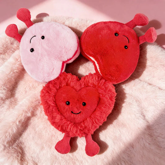 Peluche cœur romantique saint valentin